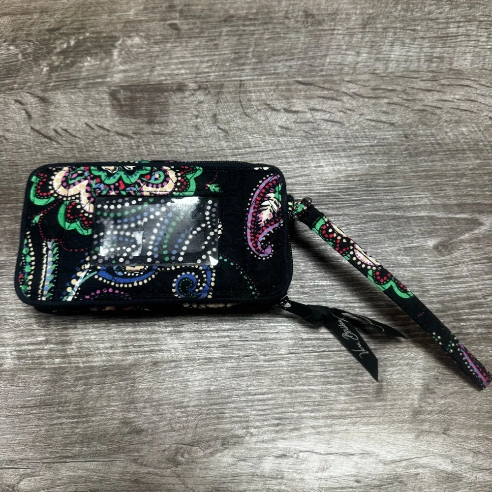 Vera Bradley Botanical Paisley Wristlet - Picture 3 of 4